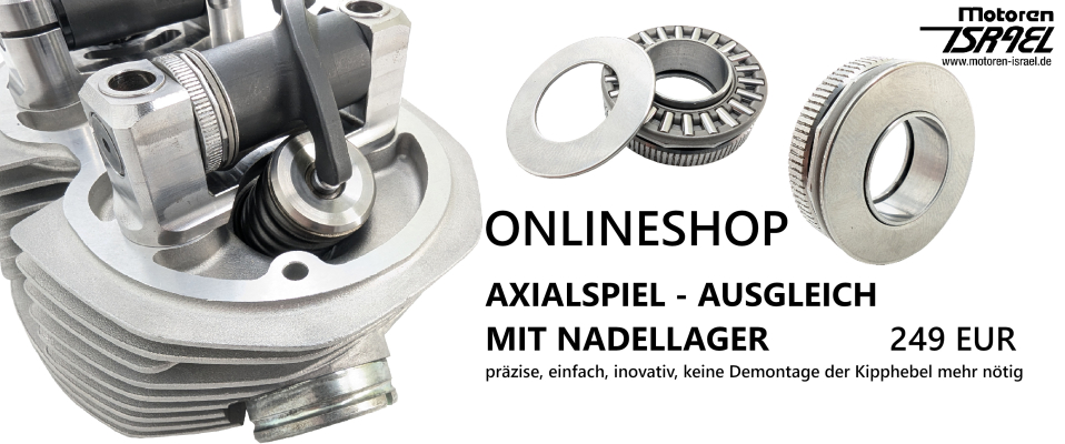 Axialspiel - Ausgleich mit Nadellager